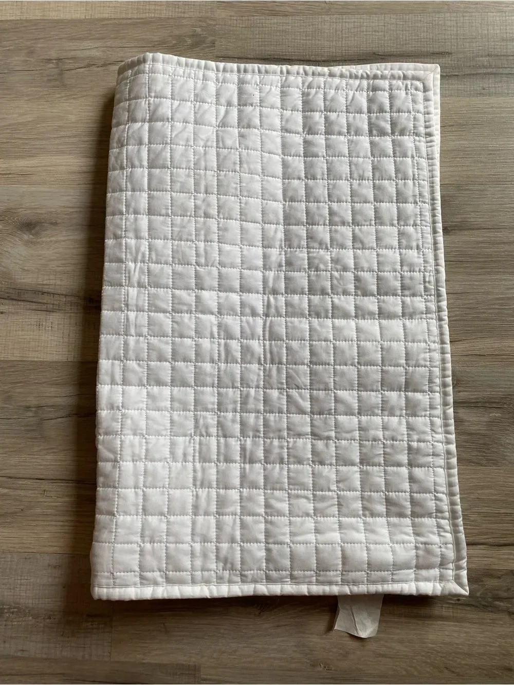 Hotel Collection Quilted White Pillow Sham